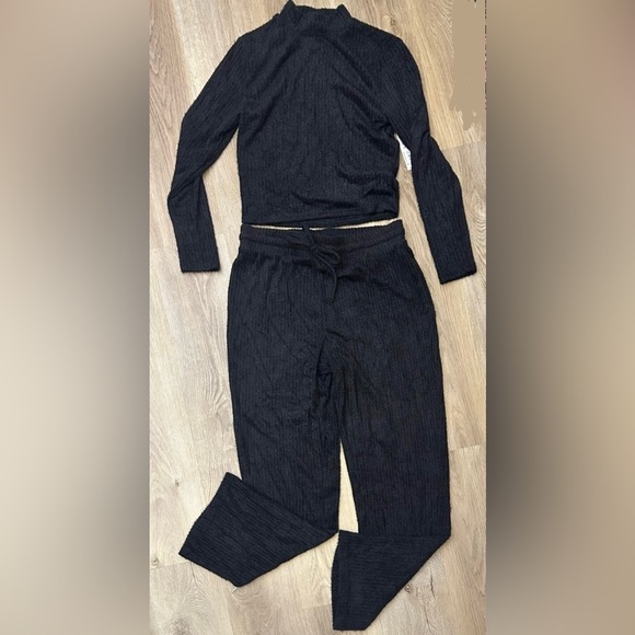 NWT No Boundaries Black Cozy Knit Set Juniors Size L (11-13) - Picture 6 of 6